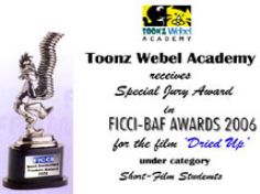 Special Jury Award in FICCI-BAF for the film Dried Up